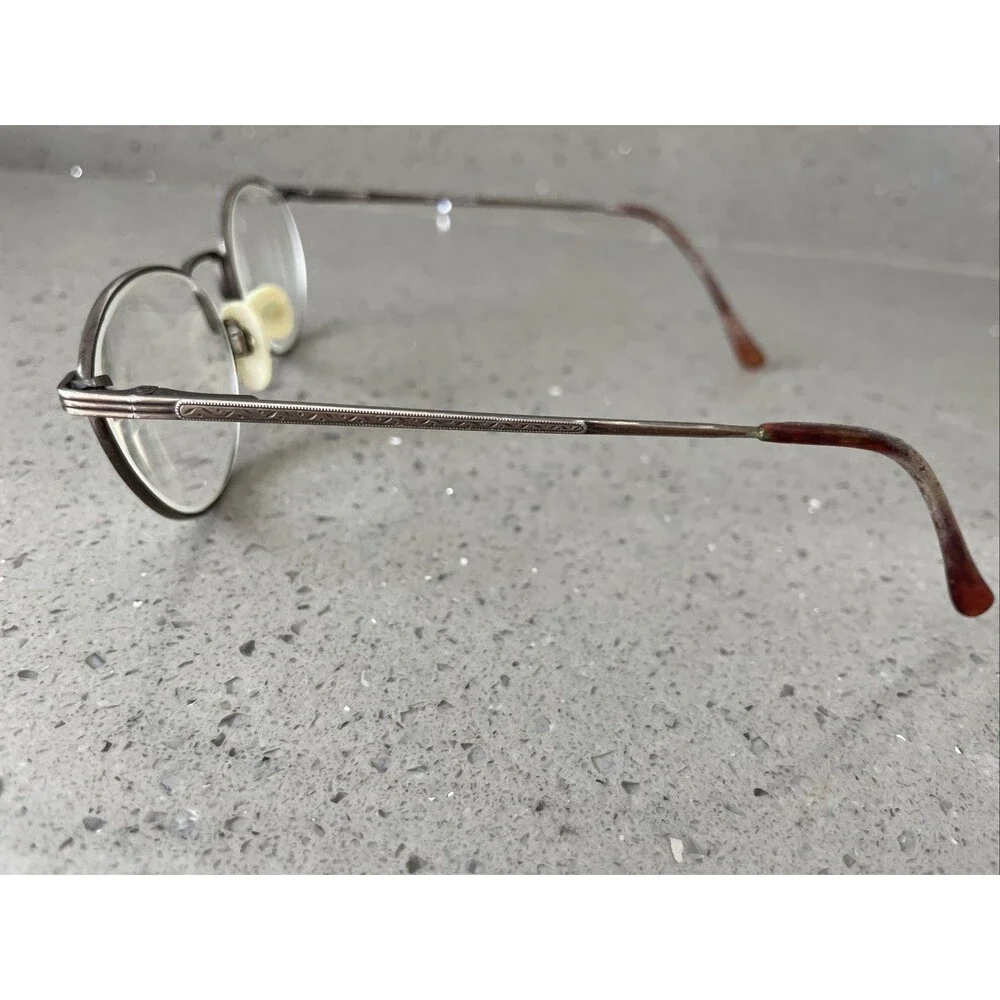 MARCHON Greenwich Antique Brown 51-20-140 Brown Full Rim Eyeglasses Frames ONLY